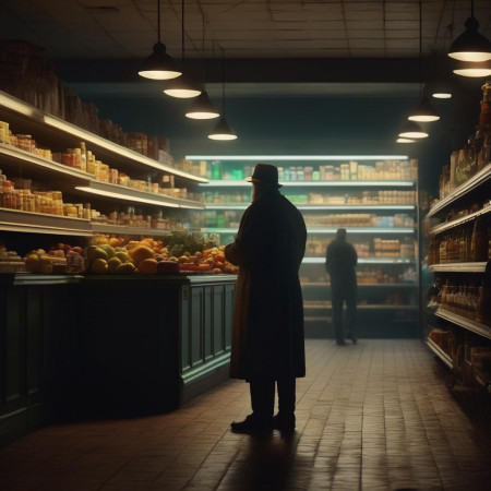 Магазин «Продукты», где не берут деньги